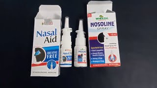 Homeopathic Nasal Sprays [upl. by Artemahs]