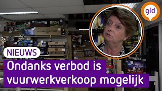 Vuurwerkverbod maar klanten staan rijendik [upl. by Jimmie]