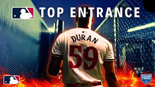 Jhoan Duran has the MOST ELECTRIFYING Entrance in Baseball 🔥 [upl. by Ellenwahs]