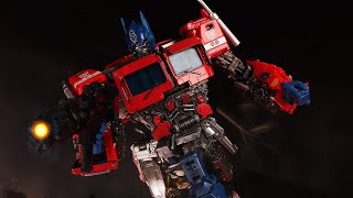 Transformers Official Movie Masterpiece Stop Motion  MPM12 Optimus Prime Bumblebee [upl. by Adirf]