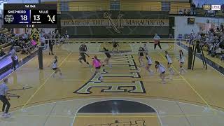 Highlights Millersville Volleyball vs Shepherd November 16 2024 [upl. by Ennalyrehc]