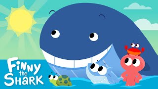 Mr Golden Sun  Kids Song  Finny The Shark [upl. by Trawets23]