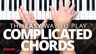 Learn How To Play Advanced Chords On Piano 🎹 Beginner Lesson [upl. by Dominick543]