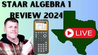 STAAR Algebra 1 2024 Review [upl. by Ahselrac253]