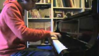 JS Bach English Suite no 2 in a minor BWV 807 Bourrée 1amp2 56 [upl. by Kitti]