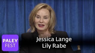 American Horror Story  Jessica Lange and Lily Rabe On Singing and Naomi Grossmans Pepper [upl. by Alahc]