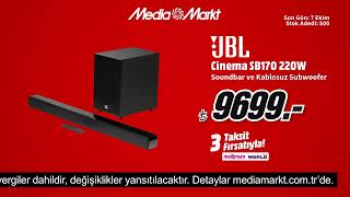 JBL Cinema SB170 220W Soundbar Subwoofer 9699TL fırsatıyla MediaMarkt [upl. by Moulton]