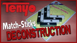 TENYO MatchSticks Close up Trick Deconstructed  How it Works Magic [upl. by Nosmoht]