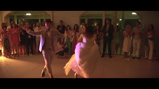 Zorbas Dance SIRTAKI Greek Wedding Surprise [upl. by Assirahc]