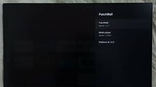 Mi TV Stick  How to Find Version of PatchWall OS [upl. by Heimer106]