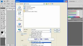113 Saving a File in Photoshop CS4 Adobe Photoshop CS4 Video [upl. by Whitcomb880]
