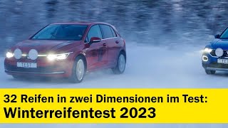 ÖAMTC Winterreifentest 2023  ÖAMTC [upl. by Alleciram]