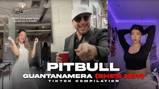 Pitbull  Guantanamera She’s Hot  TikTok Compilation [upl. by Ardnat505]