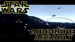 Arma 3  Star wars  Look around  Clone airborne assault  Cinematic [upl. by Fruin]