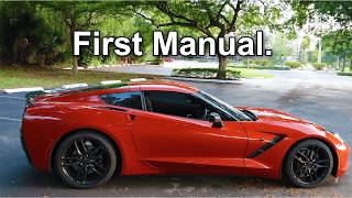 I Bought a Manual Corvette Without Knowing How To Drive Manual Week 1 [upl. by Teague]