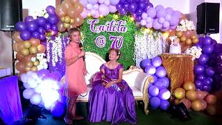 Lotties 70th Birthday in Manila John Coyle video [upl. by Nur]