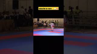 IPPON TIMING 🔥🔥 foryou karate kumite wkf speed ippon youtube viral shorts [upl. by Haroppiz]