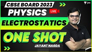 CBSE Board 2023 Electrostatics  One Shot  Unacademy JEE  cbsephysics  Jayant Nagda [upl. by Ainevul]