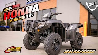 Walkaround  2025 Honda® FourTrax Foreman Rubicon 4x4 EPS Matte Gray Metallic [upl. by Moreland]