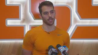 Vols guard Santiago Vescovi previews South Carolina  Tennessee Basketball [upl. by Aivull]