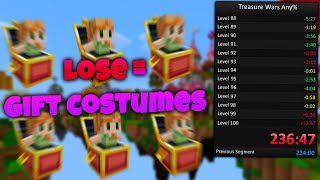 The Treasure Wars Speedrun to Level 100 but with a TWIST [upl. by Niobe]