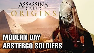 Assassins Creed Origins  FIRST LOOK at MODERN DAY Abstergo Soldiers in Egypt EXCLUSIVE [upl. by Hands]