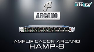 ARCANO AMPLIFICADOR de FONES HAMP8  Artebits [upl. by Noeled922]