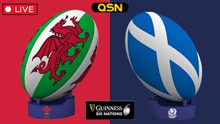 🔴LIVE Wales vs Scotland  Six Nations Rugby 2024 [upl. by Gaspard]