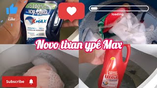 LAVANDO ROUPA COM O NOVO TIXAN YPÊ MAXSUGGAR E CENTRÍFUGA BRITÂNIA 15KG É BOM [upl. by Yhtrod285]