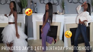 PRINCESS JAY’S 16TH BIRTHDAY PHOTOSHOOT [upl. by Hotze912]