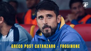 SERIE B 2425  MISTER GRECO POST CATANZARO  FROSINONE [upl. by Hiasi]