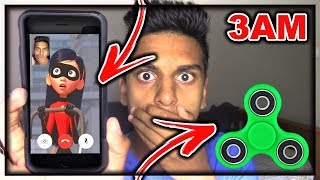 DO NOT FACETIME VIOLET FROM INCREDIBLES 2 WHEN SPINNING A FIDGET SPINNER AT 3AM THIS IS WHY [upl. by Odraode]