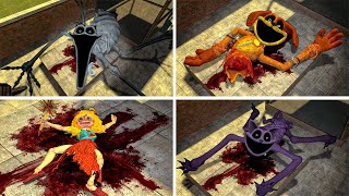 ALL POPPY PLAYTIME CHAPTER 3 CHARACTERS TORTURE Garrys Mod CatNap DogDay Huggy Wuggy [upl. by Soni161]