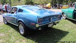 1968 Mustang GT Fastback Start Up and Revs [upl. by Erbma976]