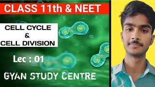 Cell Division Phase of Cell CycleBiologyLec 01 For 11th neet and other entrance exam [upl. by Dahc199]