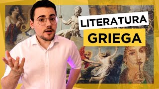 LITERATURA GRIEGA 🎭  EP 1  Hablemos de literatura universal [upl. by Ellehcyar]