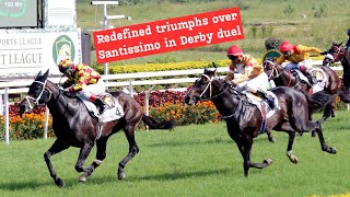 REDEFINED wins The HPSL Pune Derby Gr1 [upl. by Eeldivad]