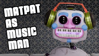 BLENDERFNAF MatPat as DJ Music Man [upl. by Annabel602]