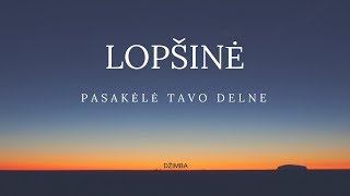 DŽIMBA  Lopšinė pasakėlė tavo delne [upl. by Timofei]