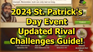 Forge of Empires Rival Challenges Nerfed Updated Rivals Strategy St Patricks Day Event [upl. by Gamin]