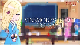 ꒰ 🍳 ꒱ Vinsmokes react to Sanji ⊹ ︵ 11  🇧🇷 🇺🇲  OP [upl. by Liuqa]