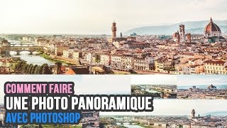 Comment faire une photo panoramique  Photoshop Tutorials [upl. by Templas]