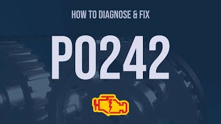 How to Diagnose and Fix P0242 Engine Code  OBD II Trouble Code Explain [upl. by Clarisse]