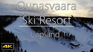 Ski Resort Ounasvaara Lapland [upl. by Gaelan575]