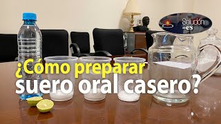 Tutorial de cómo hacer suero oral casero fácil rápido y barato  Soluciones [upl. by Daley445]