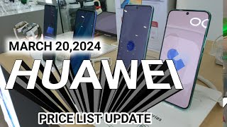 HUAWEI PRICES UPDATE NOVA Y72Y61NOVA11NOVA11iNOVA 11PROMate50ProMateX3 [upl. by Assirek]