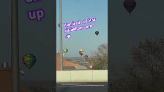 International hot air balloon fiesta 2024 in New Mexico hot air balloon music [upl. by Cardew]