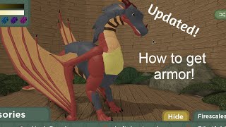 How to Get Armor in Roblox Wings of Fire All Guard Post Fires Outdated [upl. by Brandes102]