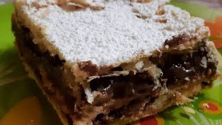 Millefoglie con crema pasticcera al cioccolato ricetta golosa [upl. by Reube]