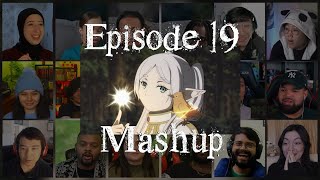 Frieren Beyond Journeys End Episode 19 Reaction Mashup [upl. by Avla]